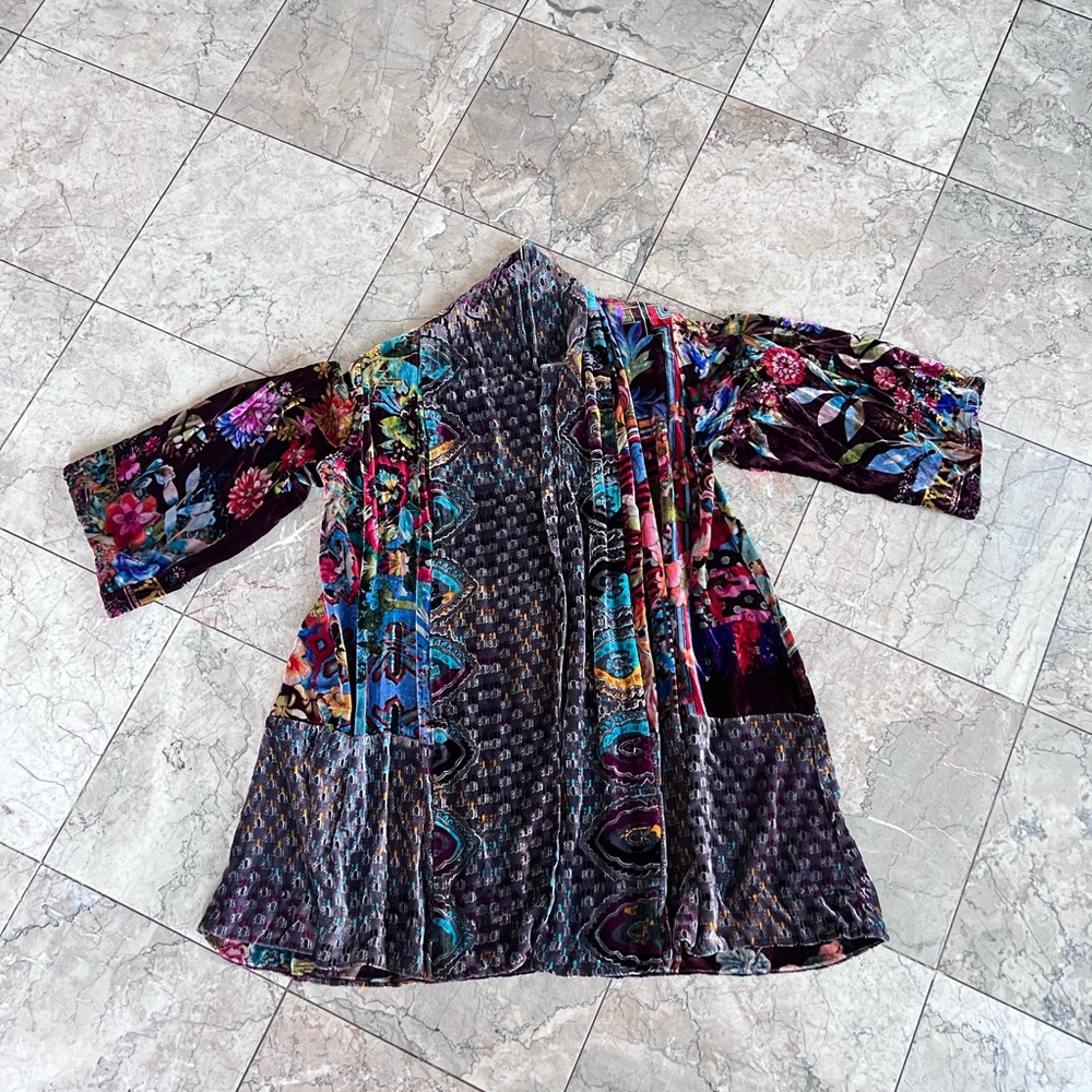 Johnny Was Multicolor Embroidered Patch